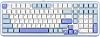 EPOMAKER TH99 Tri-Mode Wireless Mechanical Keyboard, Hot Swap Compatible, Custom Keyboard RGB Gaming Keyboard with Numeric Keypad Gasket Creamy Keyboard for PCMacOfficeGaming, Certified Technical Standards Blue & White, Creamy Jade