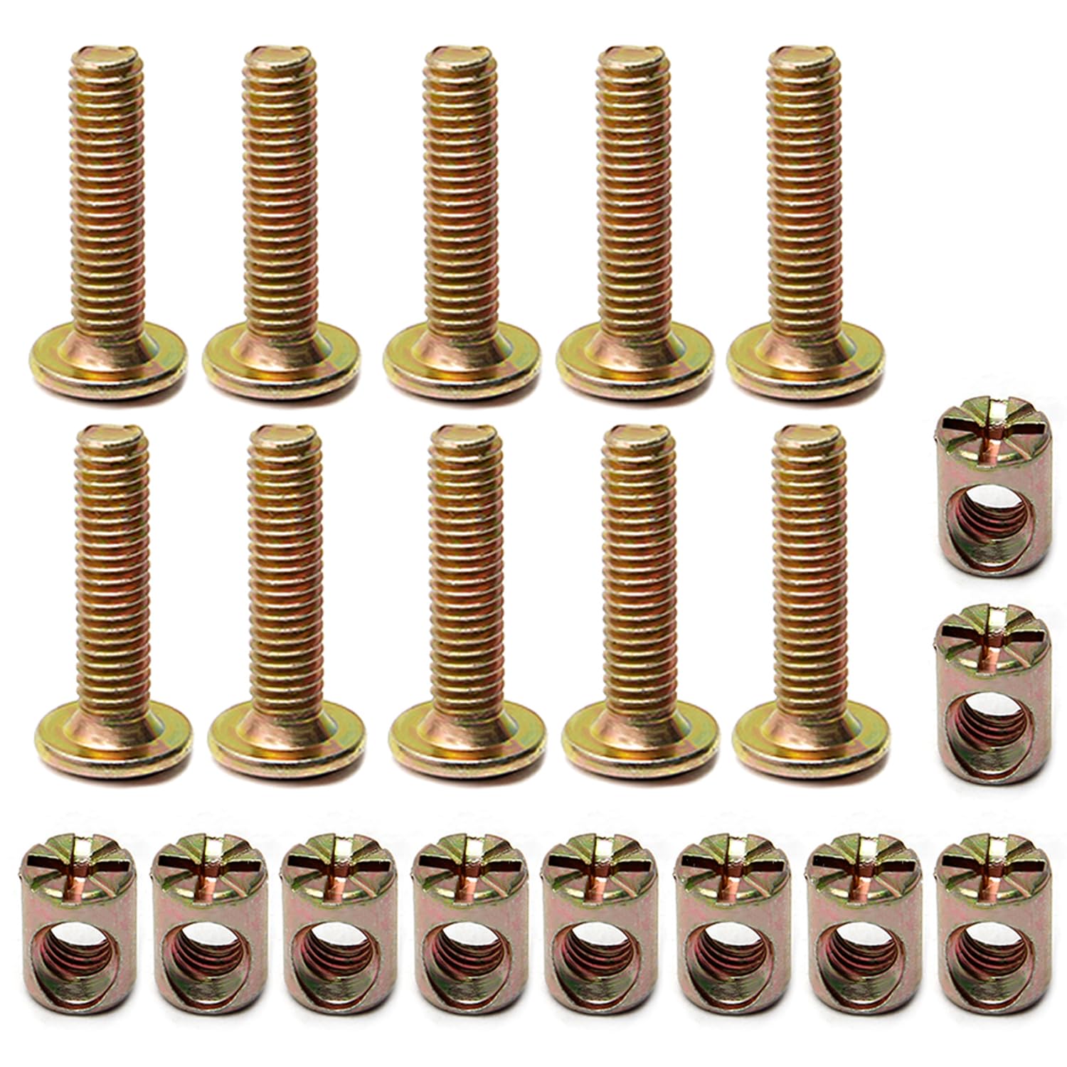 4 Viti A Metallo Testa Esagonale 12x40 Mm Vite Con Dadi Acciaio - Foto 12