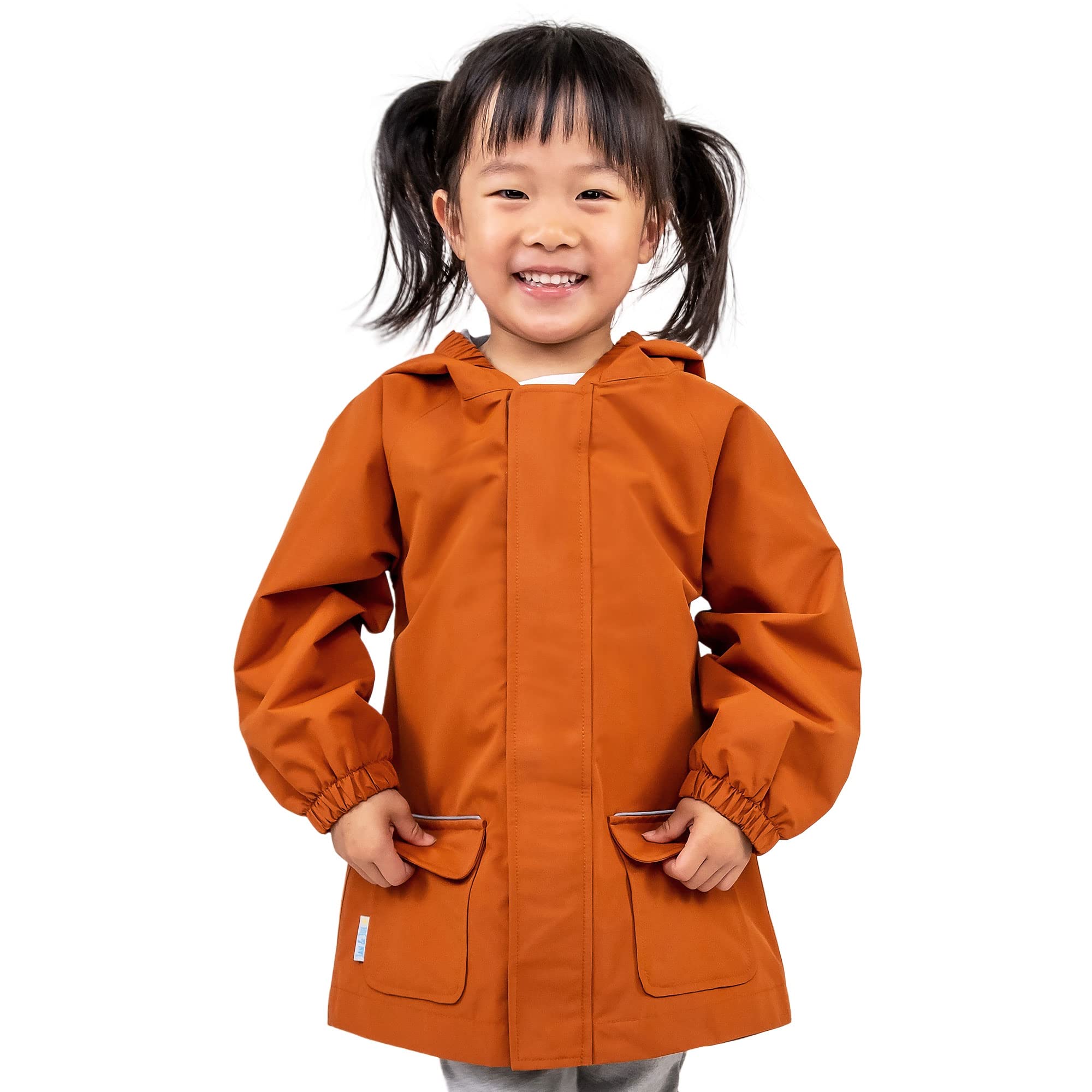 JAN &amp; JUL Waterproof Puddle-Dry Rain Jacket for Kids