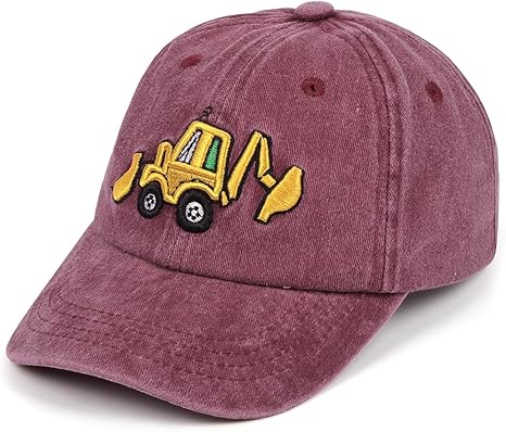 QIYAEUA Baseballmütze Unisex - Vintage Washed Cap Verstellbar | Sonnenschutz Sommer Hut