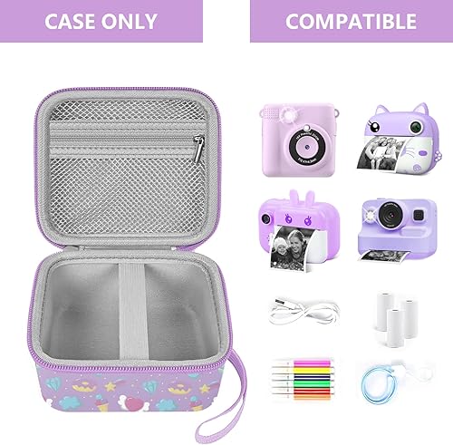 Miniatura 9 de Leayjeen Funda de cámara para niños compatible con cámara YisdoLmccd para niños y videocámara digital para niños pequeños (solo funda)