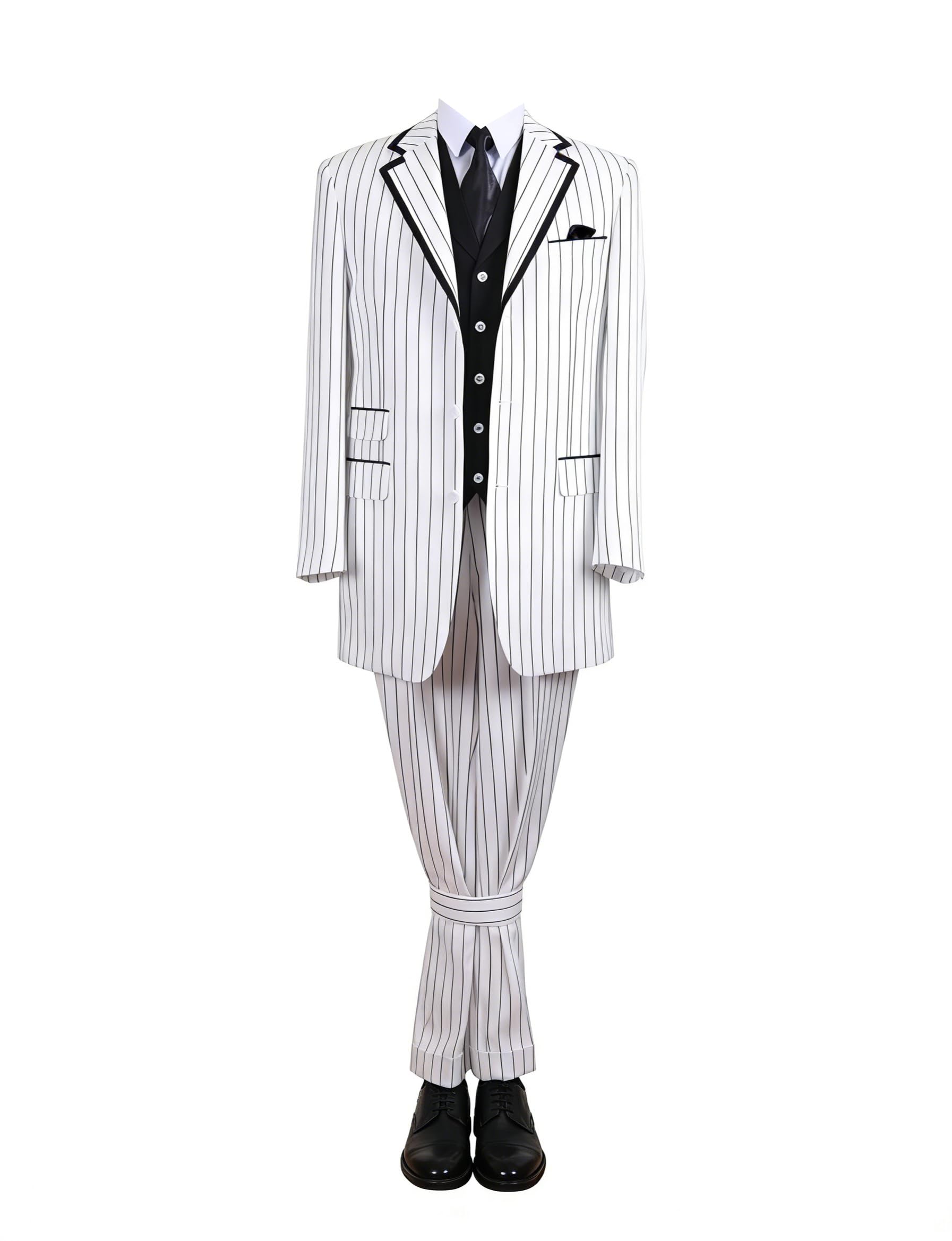 Blazer homme rayé à col tailleur chic pour bureau et dîner élégant