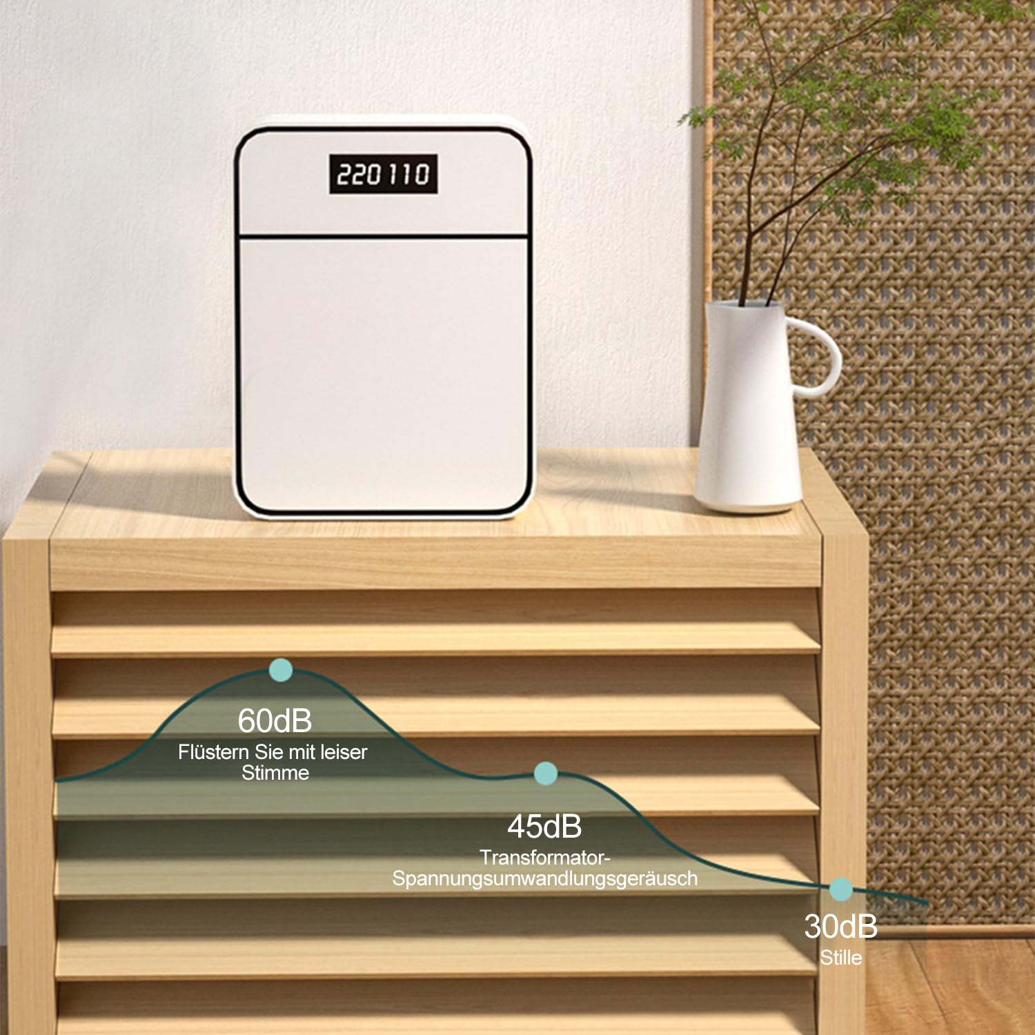 Convertitore di tensione da 2000 W, 230 V a 110 V, trasformatore Step Down, convertitore di tensione silenzioso per uso domestico, da 220 V-240 V a 110 V-120 V