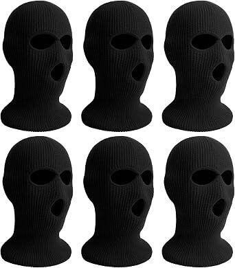 إمرأة 3 حفرة كامل الوجه قناع التزلج - لفصل الشتاء