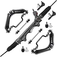 Vista 881 de Detroit Axle - Kit de suspensión frontal de 8 piezas para Dodge Journey 2009-2015, 2 brazos de control inferiores, 2 rótulas, 2 varillas