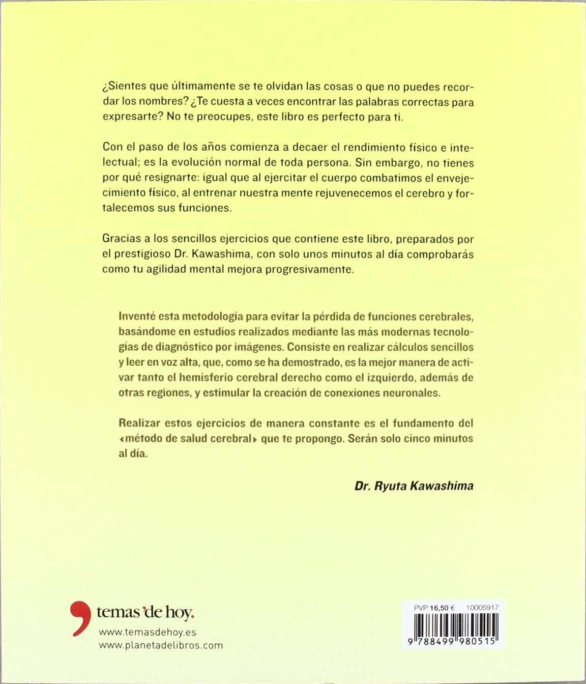 Nuevo Brain Trainer: El método más sencillo para desarrollar tu mente en 60 días (Fuera de Colección)