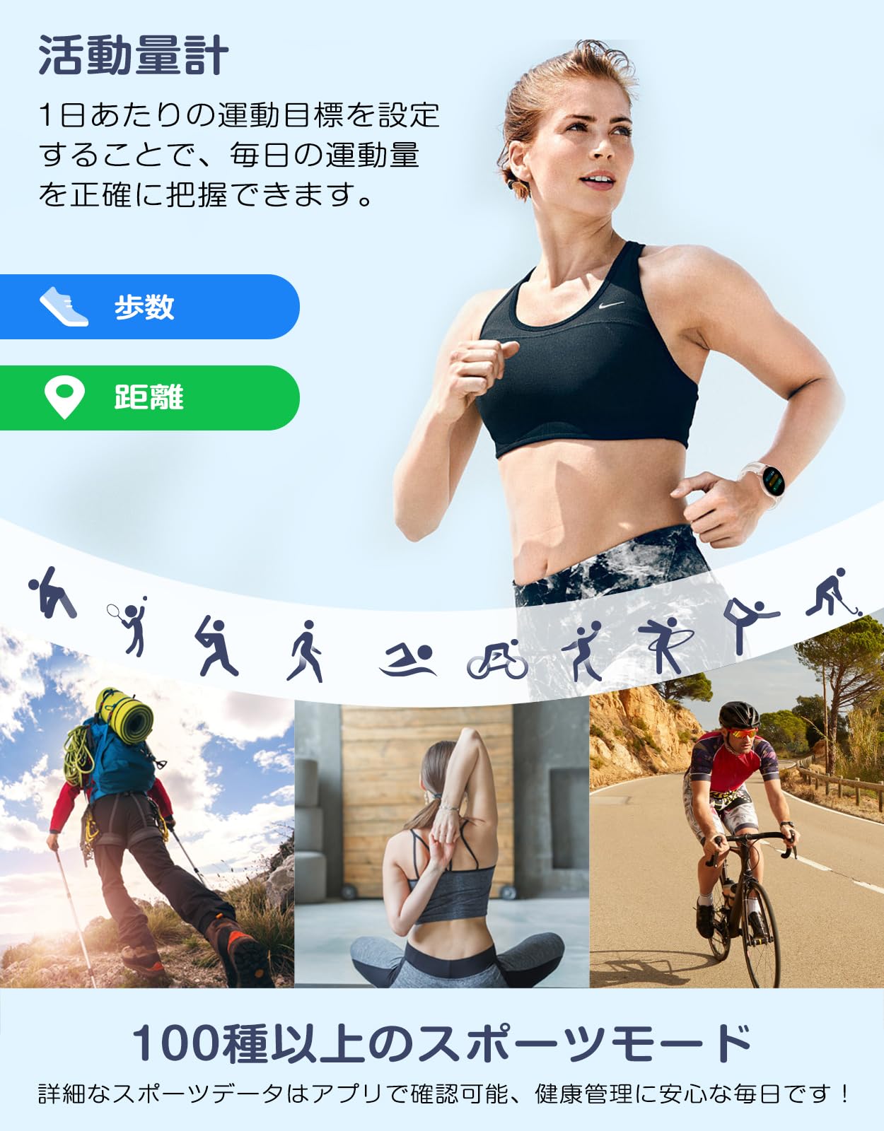 HUAKUA スマートウォッチ H2サムネイル4