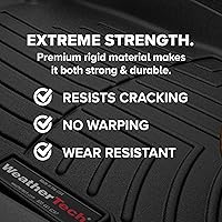 Vista 6 de WeatherTech Revestimiento de suelo personalizado para VW Atlas - Juego completo (441084-1-4-3), negro