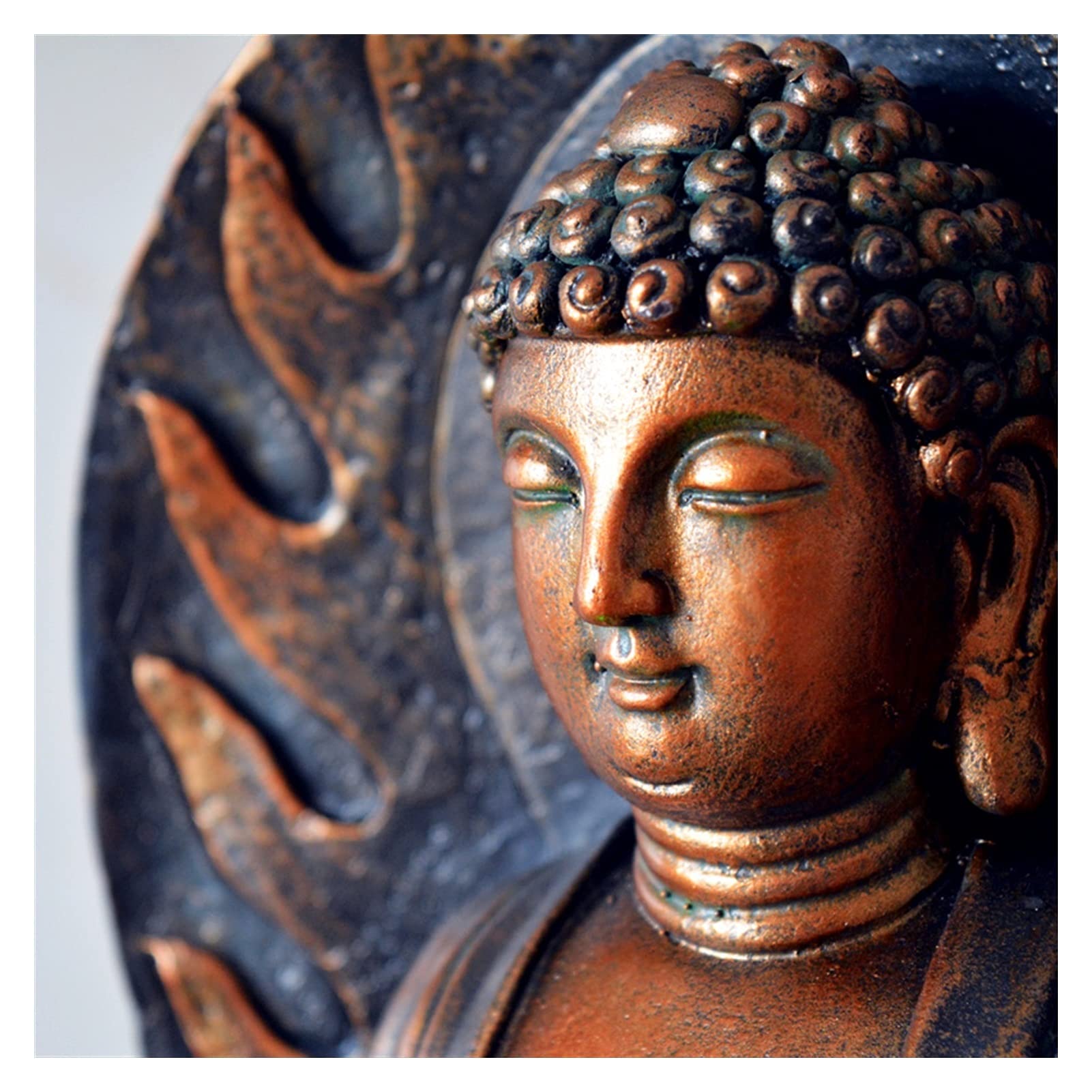 Amazon｜観音菩薩像 仏の装飾品 観音菩薩の祝福 仏像 東南アジア風
