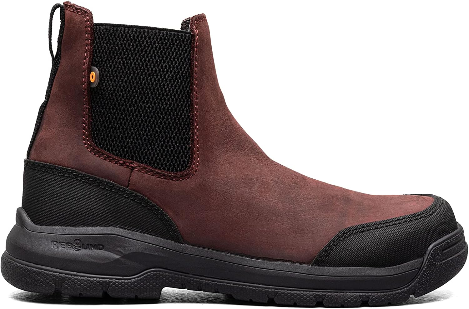 BOGS Women's Women's Shale Leather Chelsea Ct Wp Composite Toe Waterproof Boot