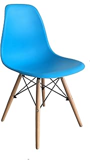 Eurosilla SA ST004AZ-1 Eurosilla ST004 Azul Silla para Comedor, Haya, 54 X 47 X 81 Cm, Madera, 1