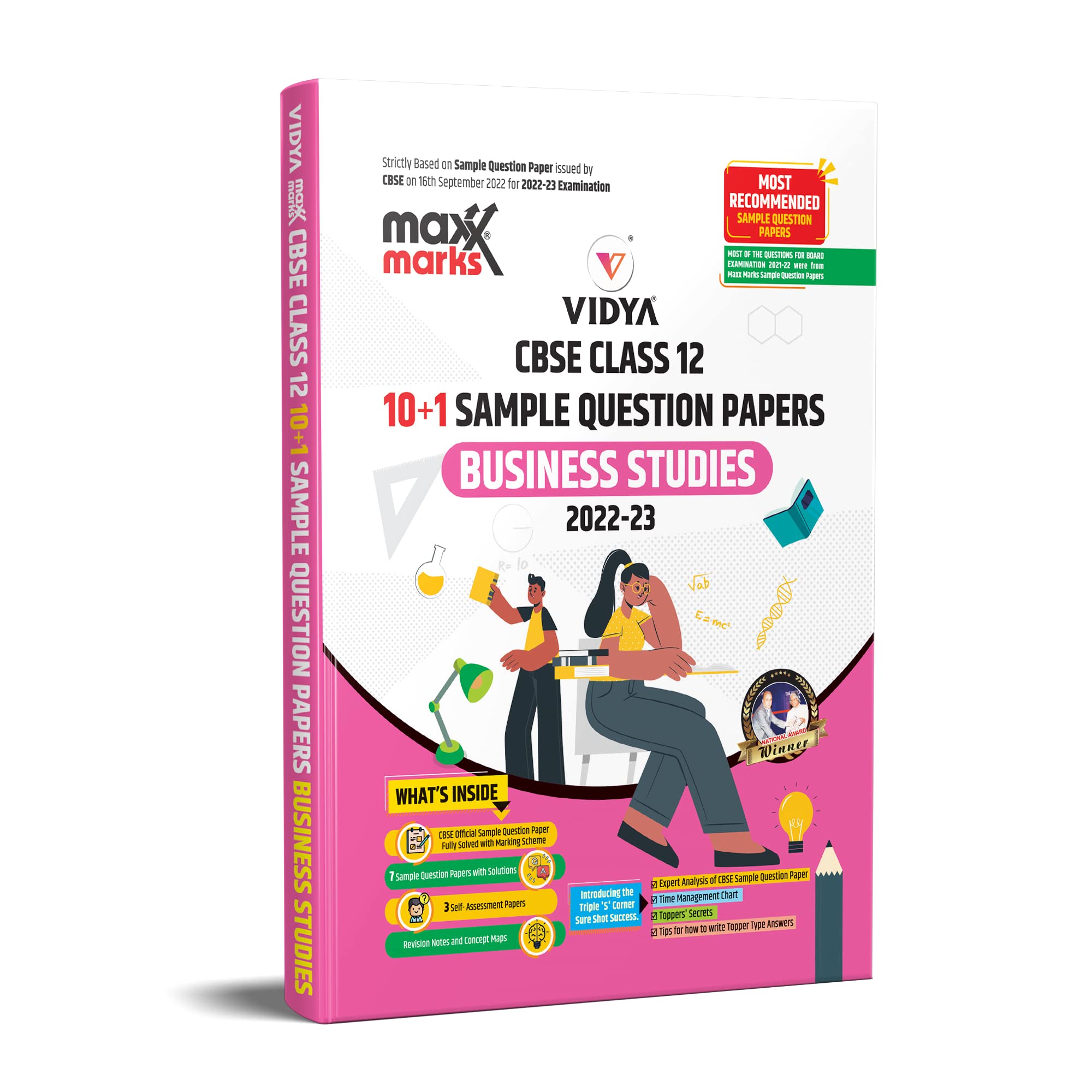 Buy MaxxMarks CBSE Sample Question Papers Class 12 Business Studies