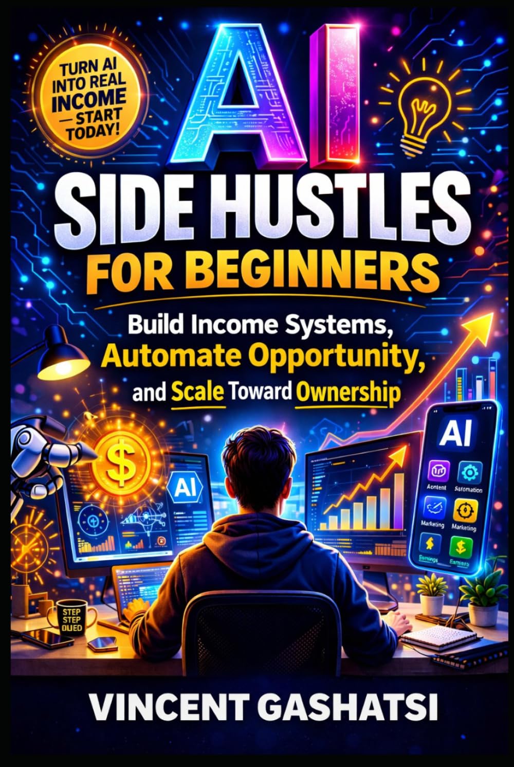 AI Side Hustles for Beginners: Build Income Systems, Automate Opportunity, and Scale Toward Ownership