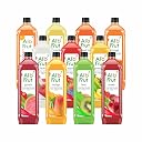 Alo Frut Assorted pack Aloevera Chunks & Juice 1 Ltr (Pack of 12) - 1 Case | Fruit Juice Mai Aloevera Chunks | Ready To Serve Fruit Juice gallery image