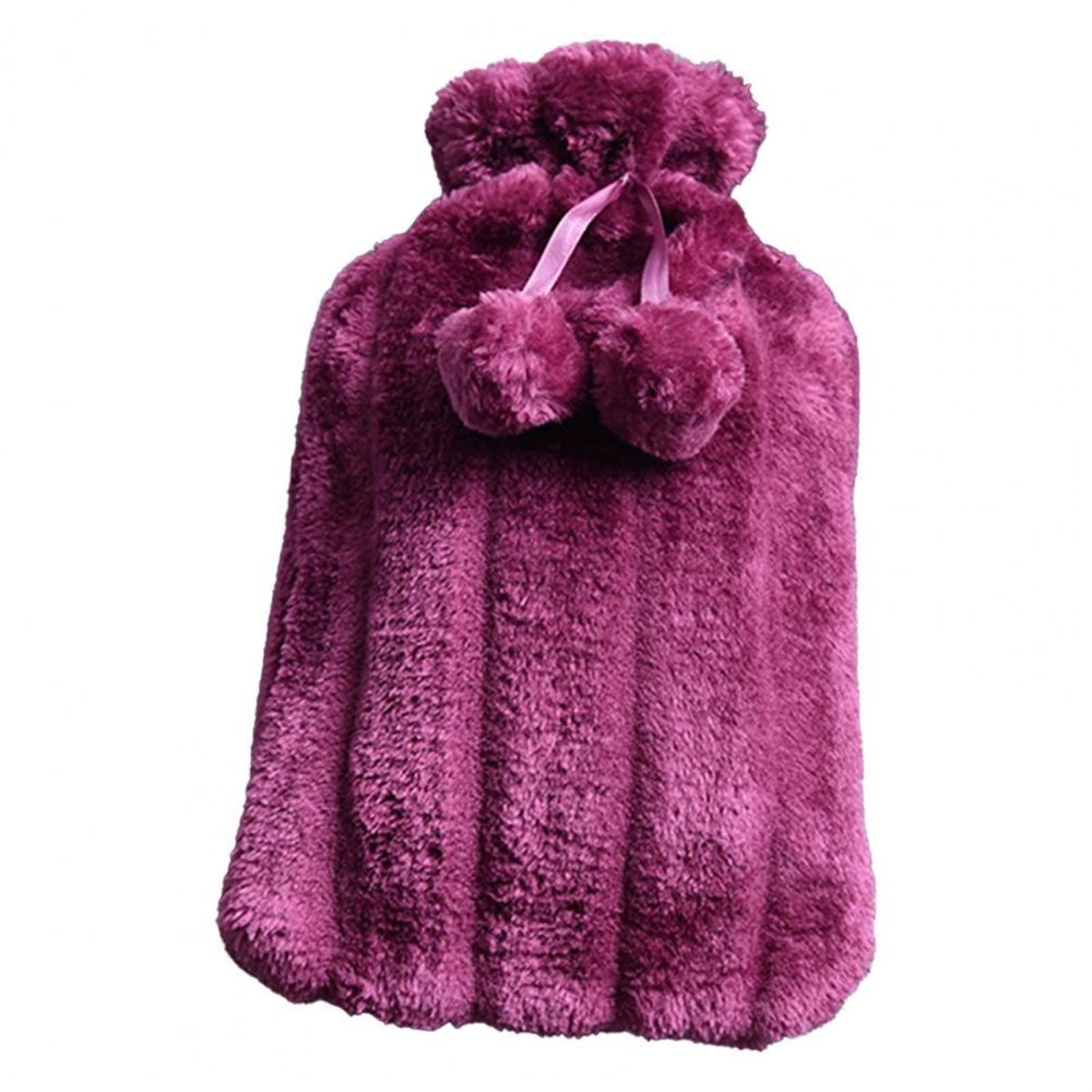 Kategoria: Gorące butelki wodne, Torba na termofor Praktyczna gumowa torba na gorącą wodę Ogrzewacz do dłoni i stóp Wielofunkcyjny termofor(Purple)