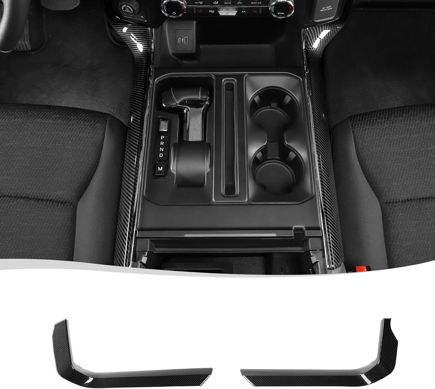 Voodonala for Ford F150 Center Console Gear Shift Side