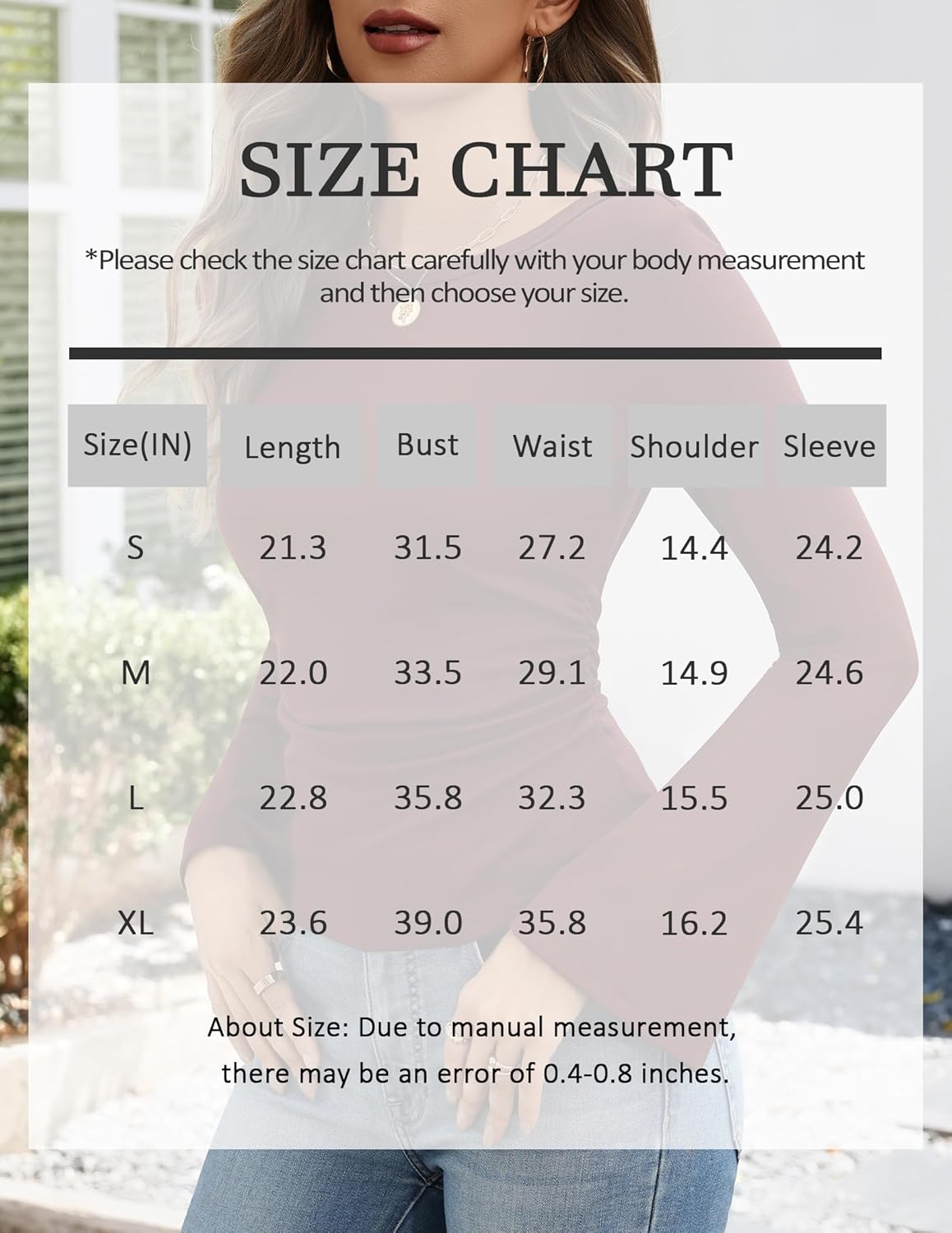 Womens Long Sleeve Bell Sleeve Cropped Tops Valentine's Day Dressy Casual Boat Neck Ruched Cotton T-Shirts - Image 6