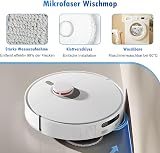 Pack of 18 Accessories for Xiaomi Robot Vacuum X20 Max / X20 Pro Robot Vacuum Cleaner, Replacement Parts with 1 Main Brush, 4 Wipes, 4 Dust Bags, 4 Filters, 4 Side Brushes, 1 Cleaning Brush - 4