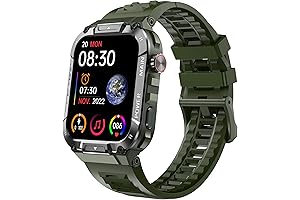 Military Smart Watch: Heavy Duty Fitness Companion