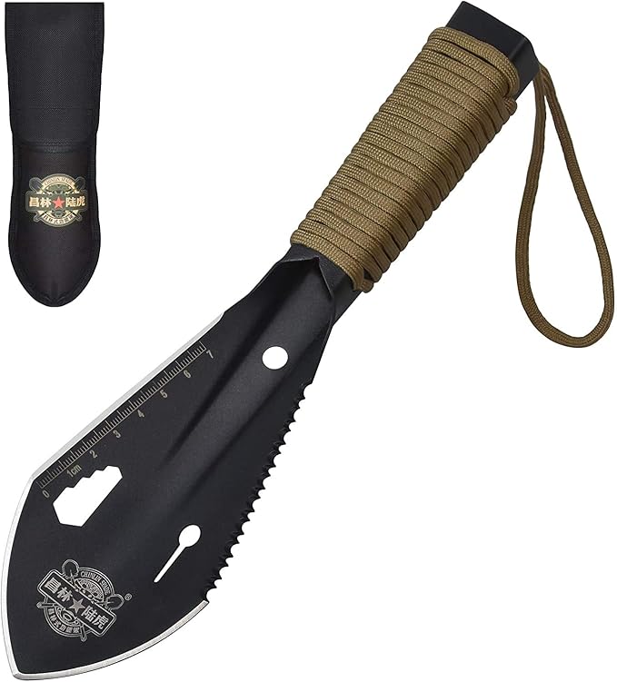 Backpacking Trowel, Portable Survival Shovel Lightweight Hiking Camping