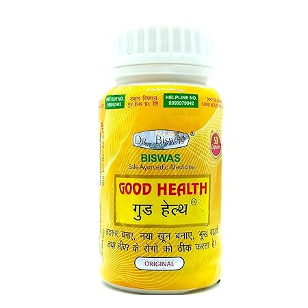 HERBSHD Dr. Biswas Weight Gainer Ayurvedic Good Health Capsule, Pack of 50 capsules