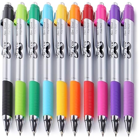 Mr. Pen No Bleed Pens (Fine Tip, Black, 6-Pack) Perfect For Bibles & Detailed Work