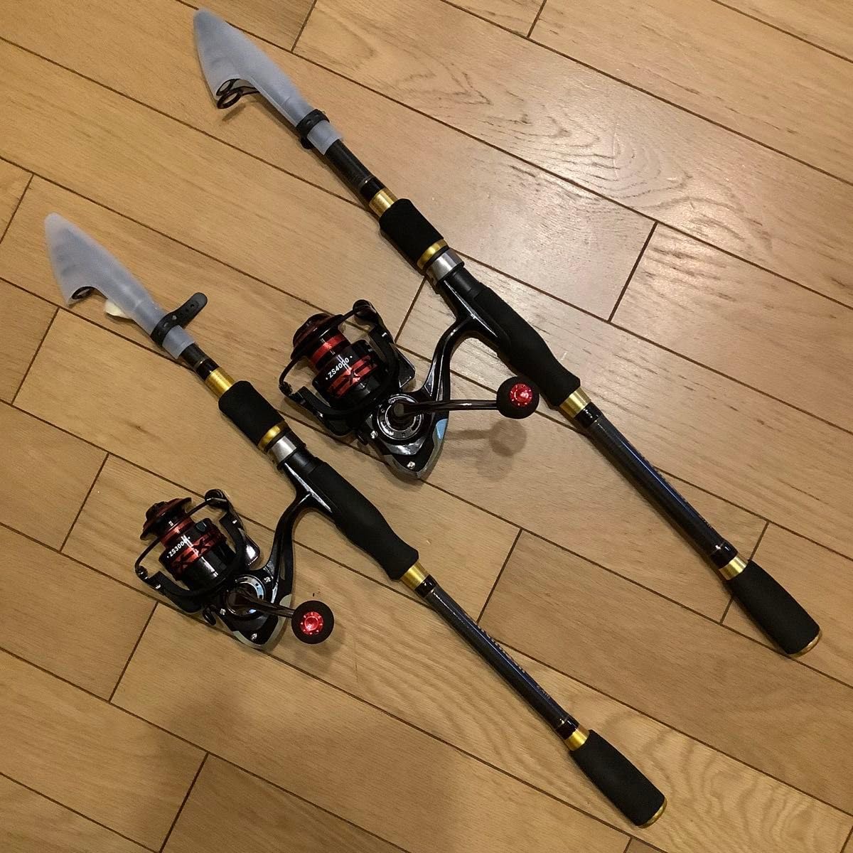 親子でショアジギ2.4m&2.7mコンパクトロッド&スピニング3000と4000｜親子で