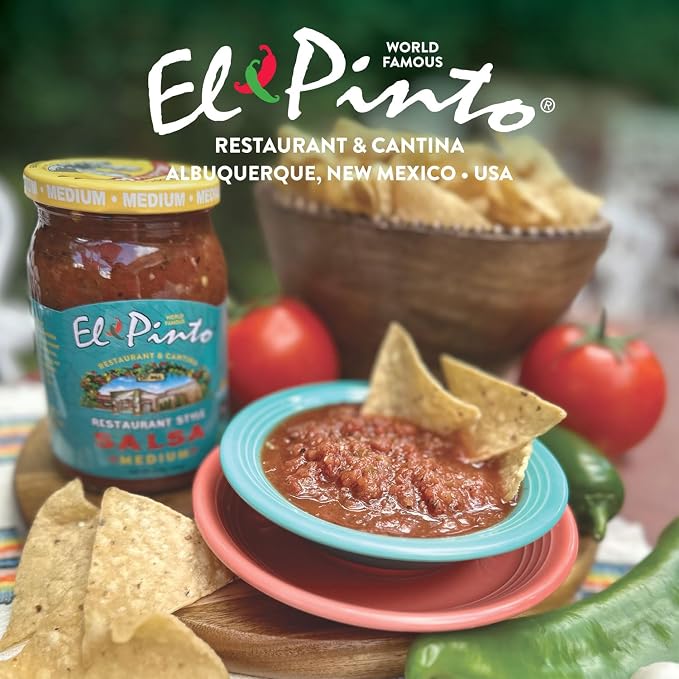 Salsa El Pinto Medium, 16 oz (Pack de 6) miniatura 5