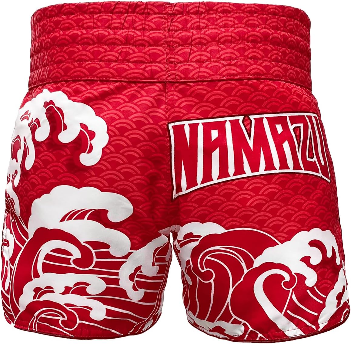 JUST YEARN Muay Thai Boxing Shorts, Traditional MMA Kickboxing Workout Trunks for Men and Women, High Mobility Training Gear