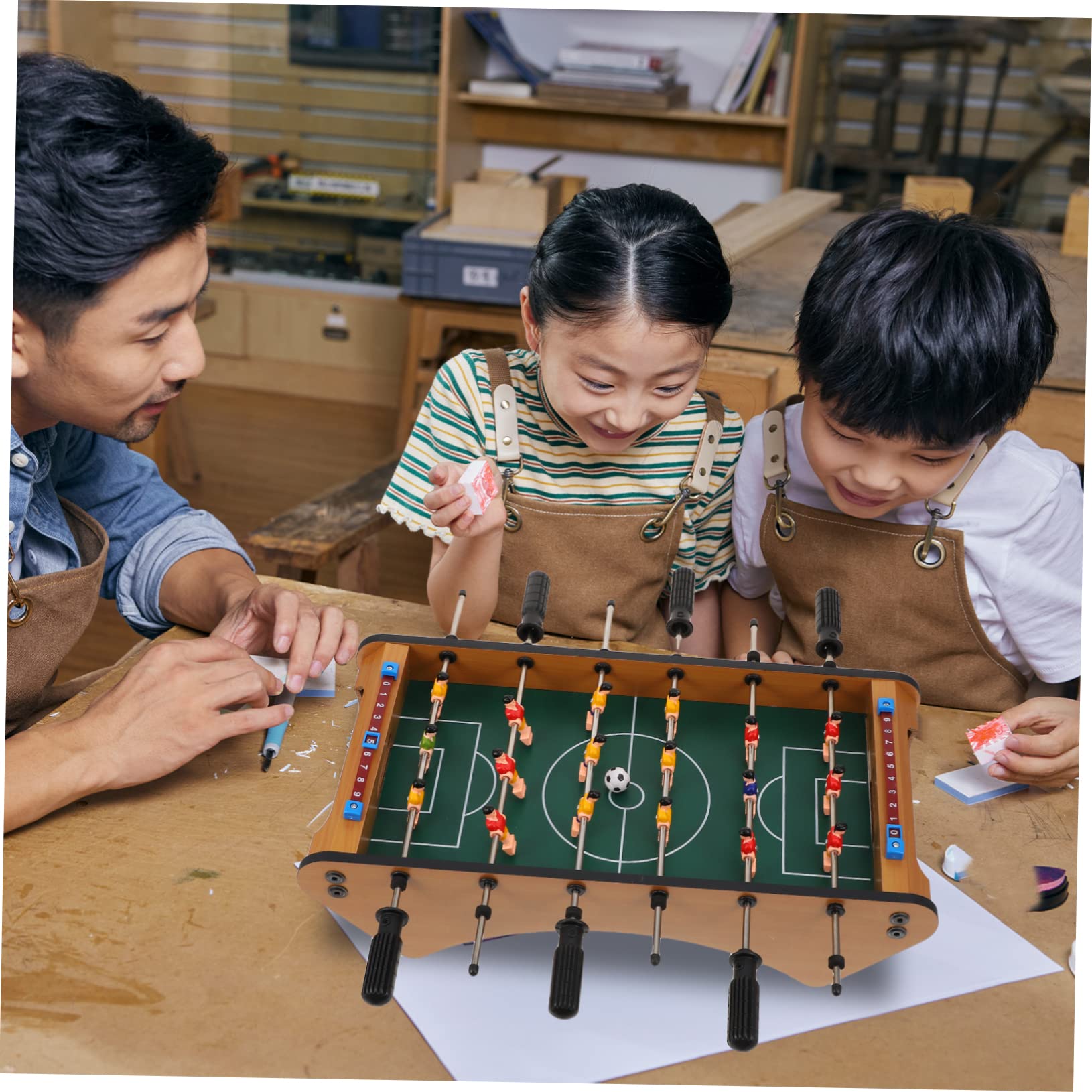 Juego de Fútbol de Escritorio Interactivo para Padres E Hijos Verde
