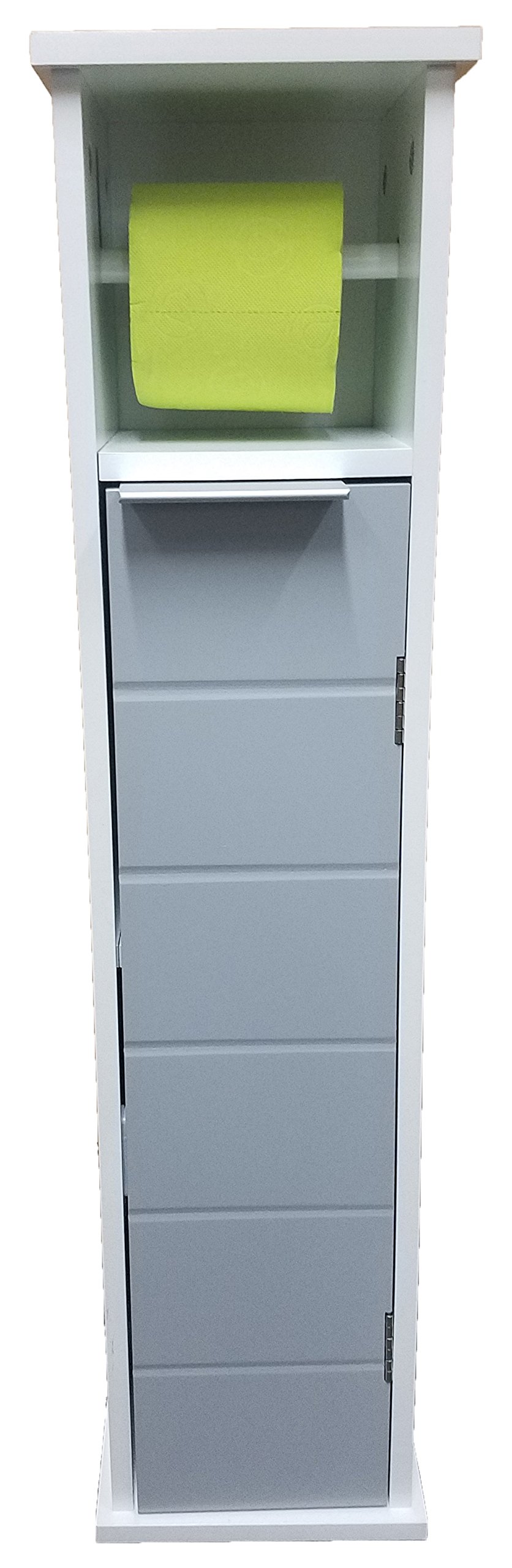 Evideco 2 in 1 Toilet Roll Holder and Storage Unit D