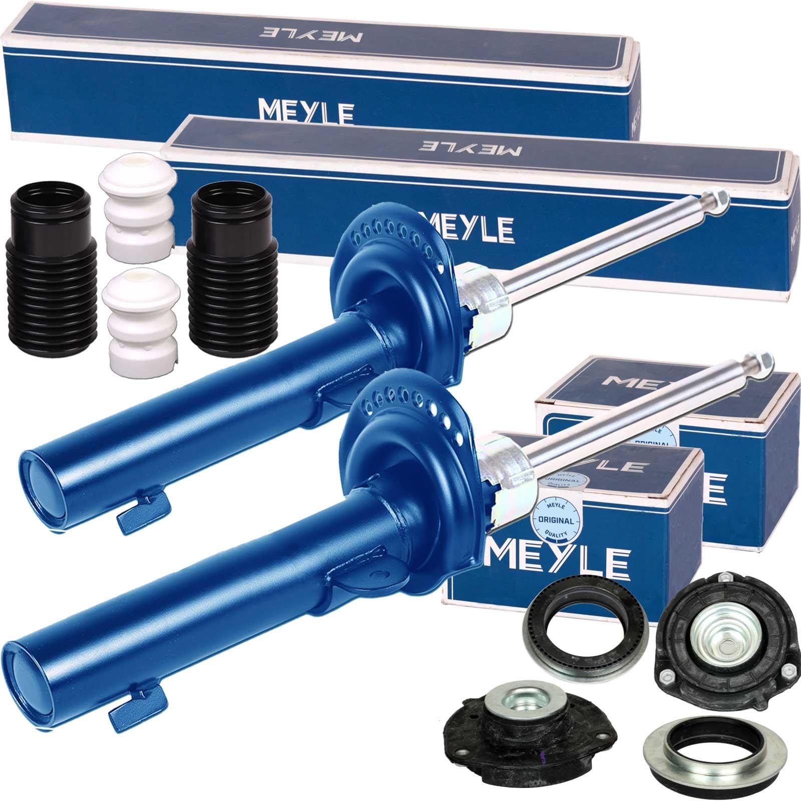 Meyle Stoßdämpfer Domlager Protection Kit | 2x 126 623 0050 2x 100 4122039/S + 910059 passend für Golf 5 6 Octavia