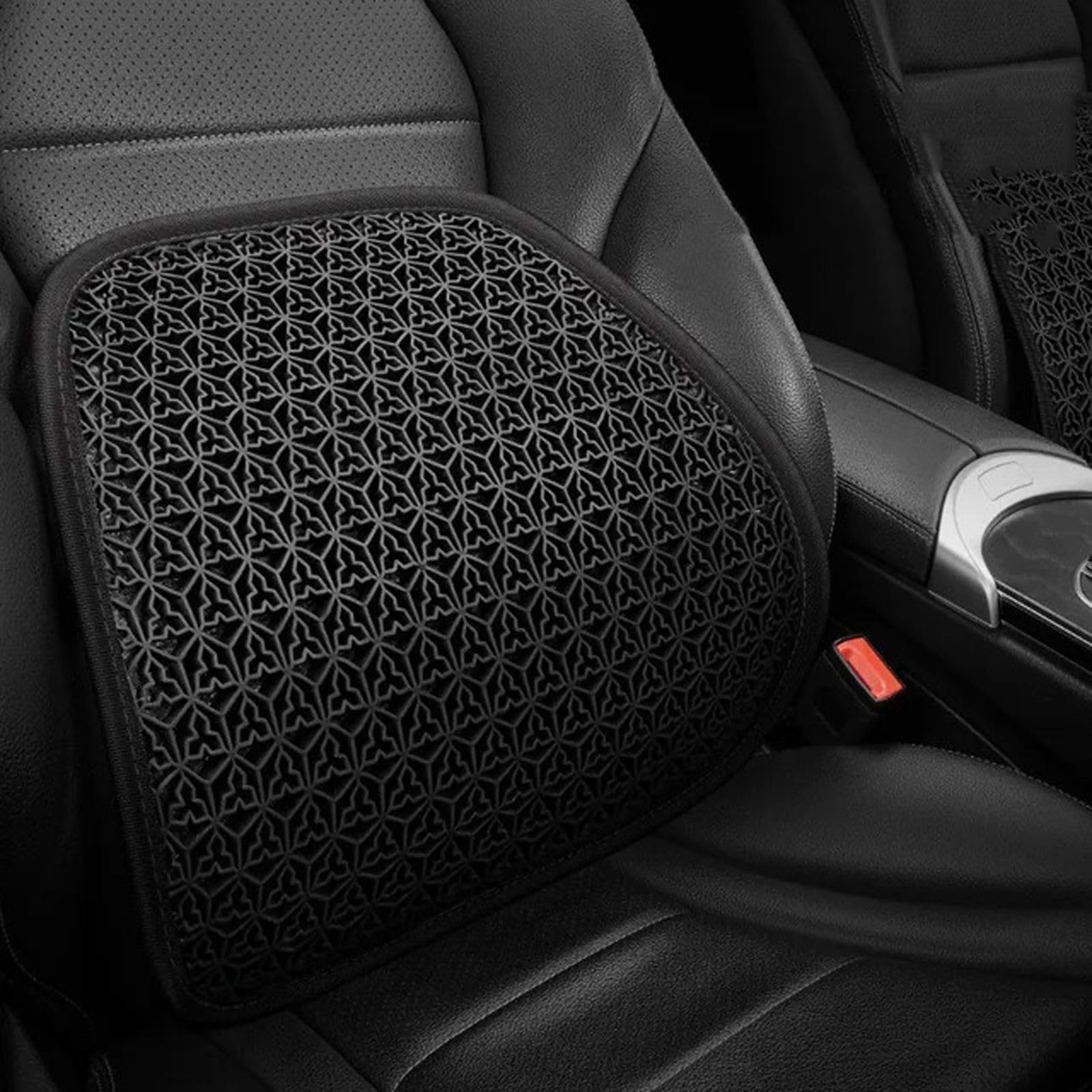 IYOUGSIAS Car Seat Cushion, for BMW 3er G20 G21 G28 2019-2025 Memory Foam Car Seat Pad Driver Seat Cushion for Back Pain Orthopedic Tailbone Relief Mat,Black-Back cushion