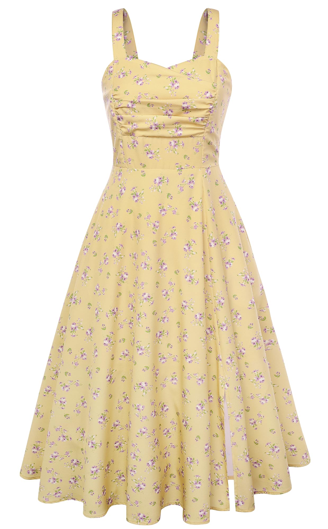 Belle Poque Ruched Midi Dress