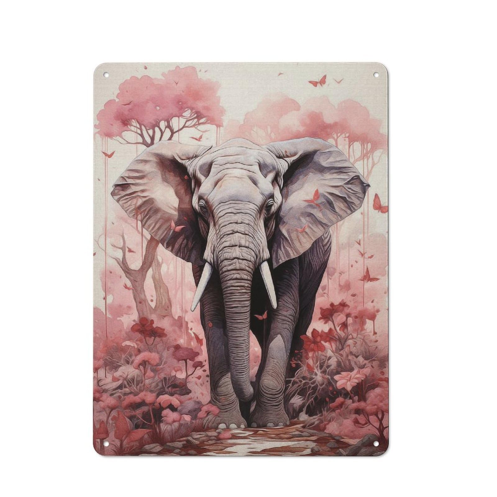 Tembo Industrial-style Tin Sign 40x30cm for Café Or Home Bar, for Cooler-month Interiors with Industrial Character