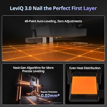 ANYCUBIC Kobra X Fast 3D Printer, Native 4-Color, High Speed, Auto Leveling