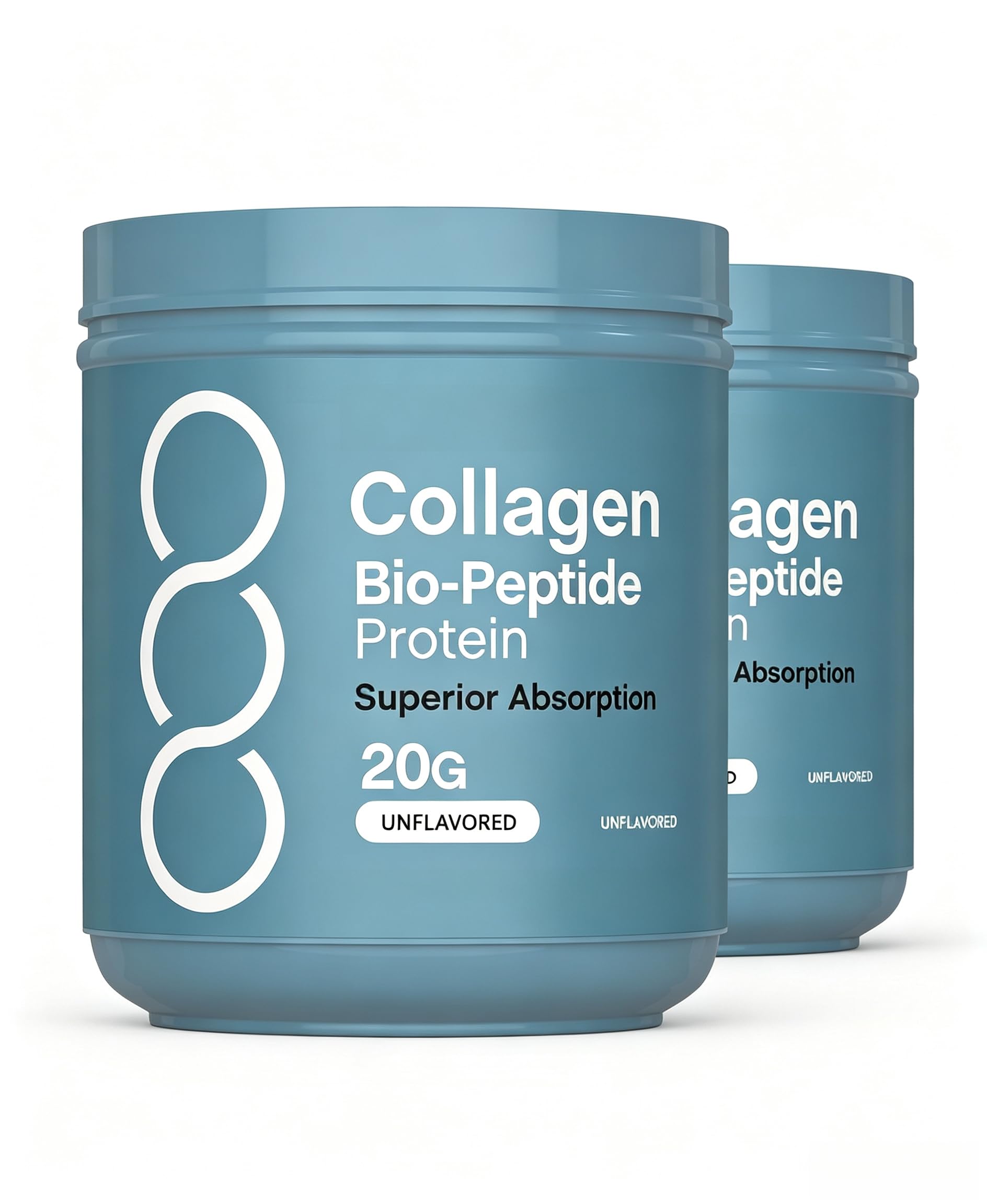 2 Pack, Polvo De Péptidos De Colágeno, Con Proteína Y 18 Aminoácidos