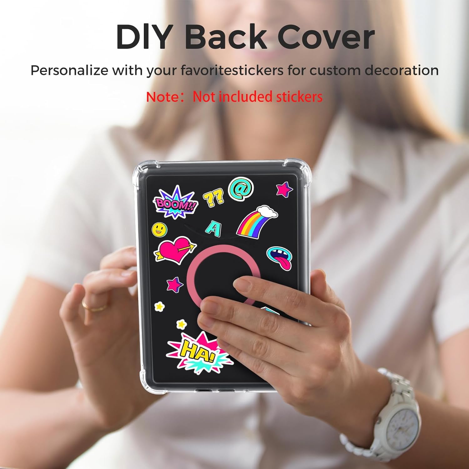 iDLEHANDS Magnetic Clear Case for 7" Kindle Paperwhite 12th Gen 2024 and Kindle ... 8 71giYWQdB0L. AC SL1500