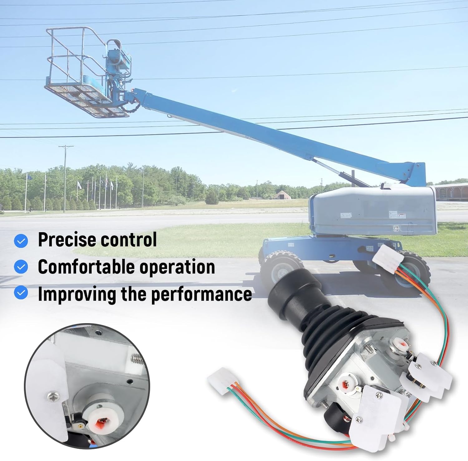 40613 40613GT Joystick Controller Compatible with enie Boom Lift S40 S45 S60 S65 S80 S85