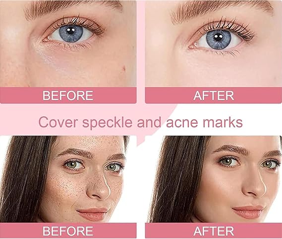 3 Color Concealer Palette, Full Coverage Cream for Dark Circles Colour Corrector
