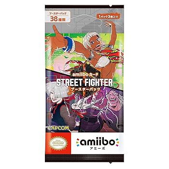 Amazon.co.jp: ストリートファイター6 amiiboカード ブースター