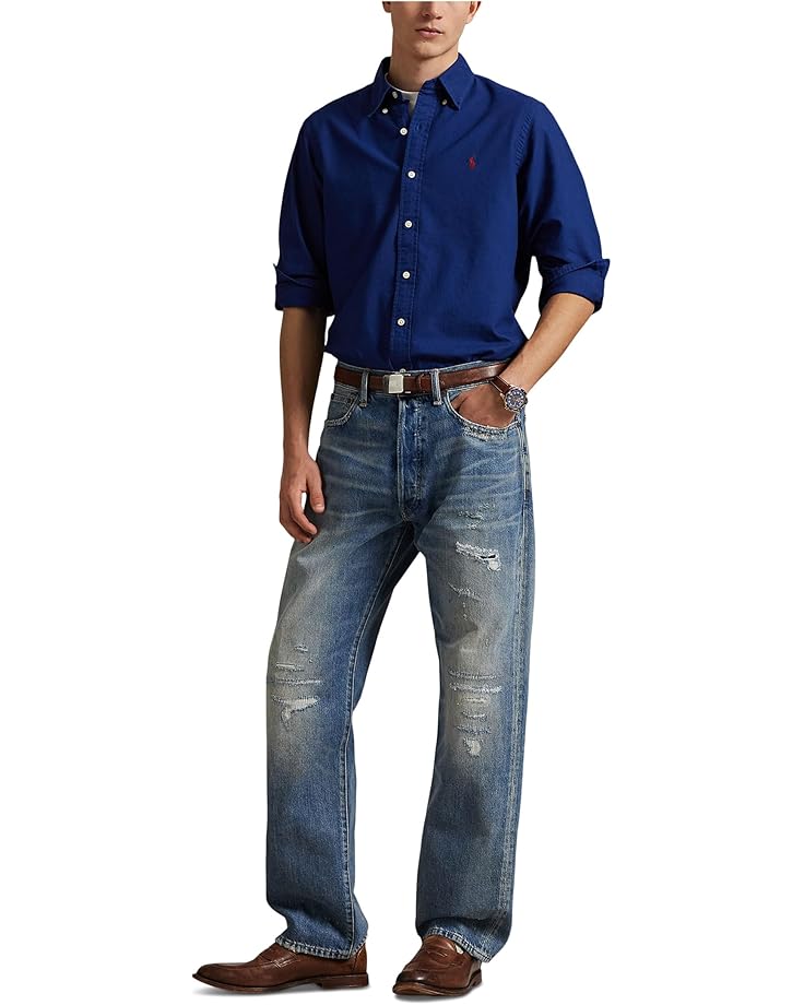 Polo Ralph Lauren Classic Fit Garment-Dyed Oxford Shirt - #4 of 4