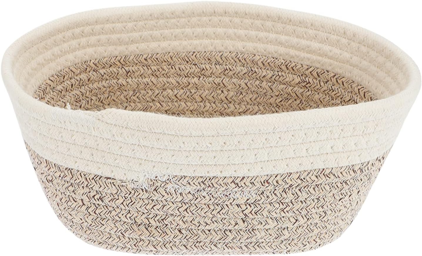 VILLFUL Rattanimitat Korb Büro Leinenkorb Aufbewahrungskorb Organizer