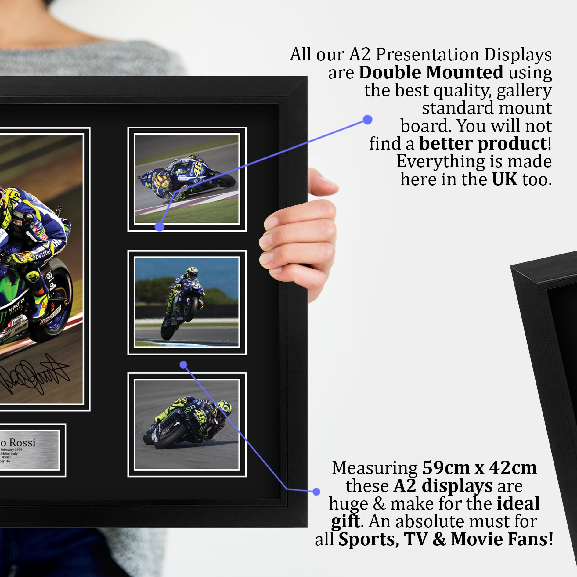 HWC Trading FR A4 Alex Albon Williams Geschenken Afgedrukt