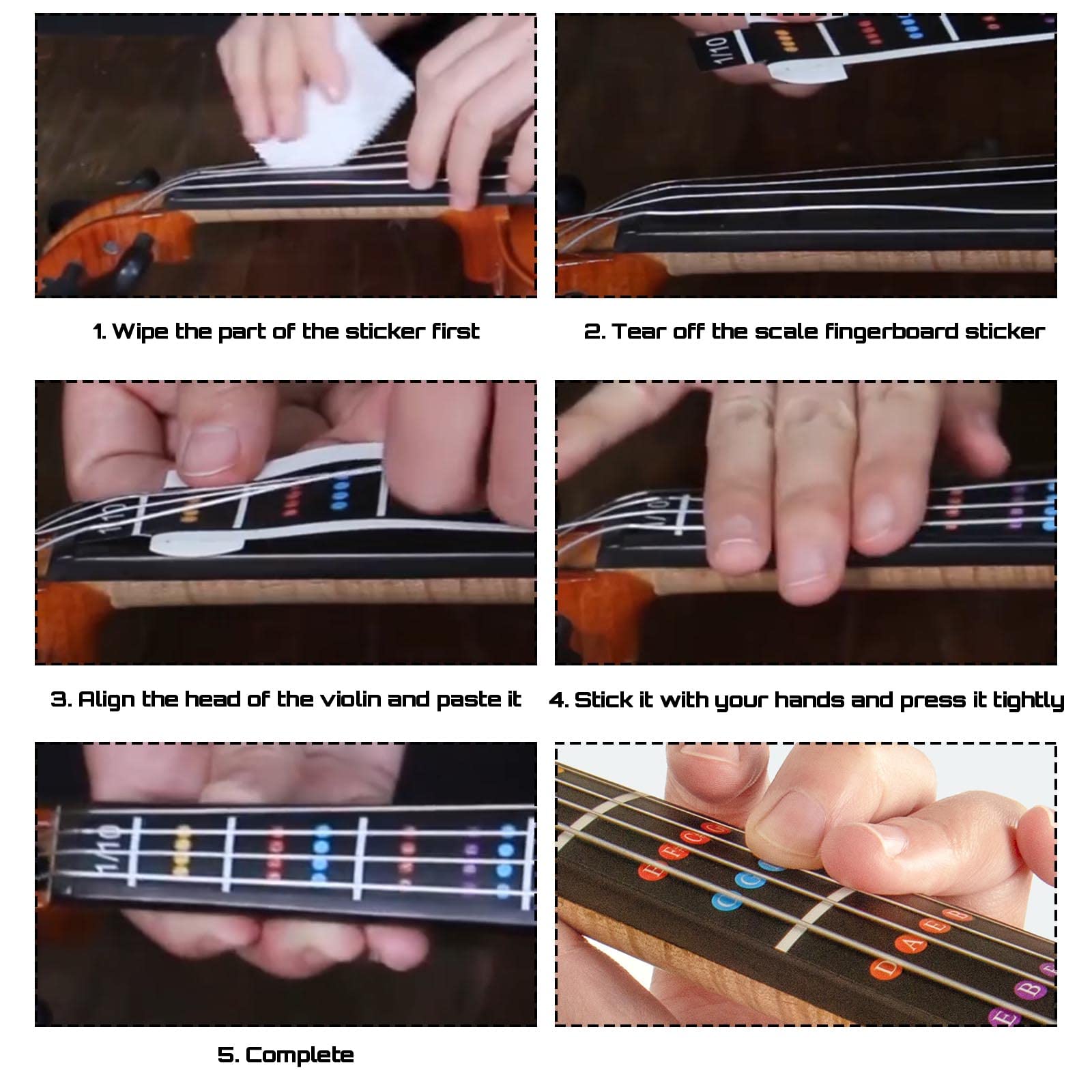Vaguelly 5 Rollen Viool Vingerzetting Tape Viool Oefenen Gids Notitie Stickers Voor Toets Notitie Posities Muziekinstrument Accessoires Vaguelly 5 Rollen Viool Vingerzetting Tape Viool Oefenen Gids Notitie Stickers Voor Toets Notitie Posities Muziekinstrument Accessoires