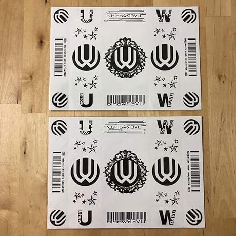 Amazon Co Jp Uverworld タトゥーシール 2枚セット 服 ファッション小物