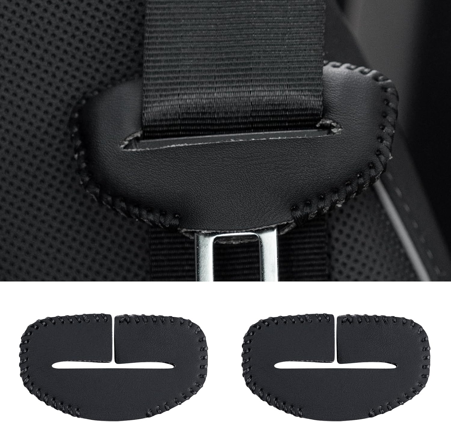 Rislobx Seat Belt Buckle Cover for Car, 2PCS Universal
