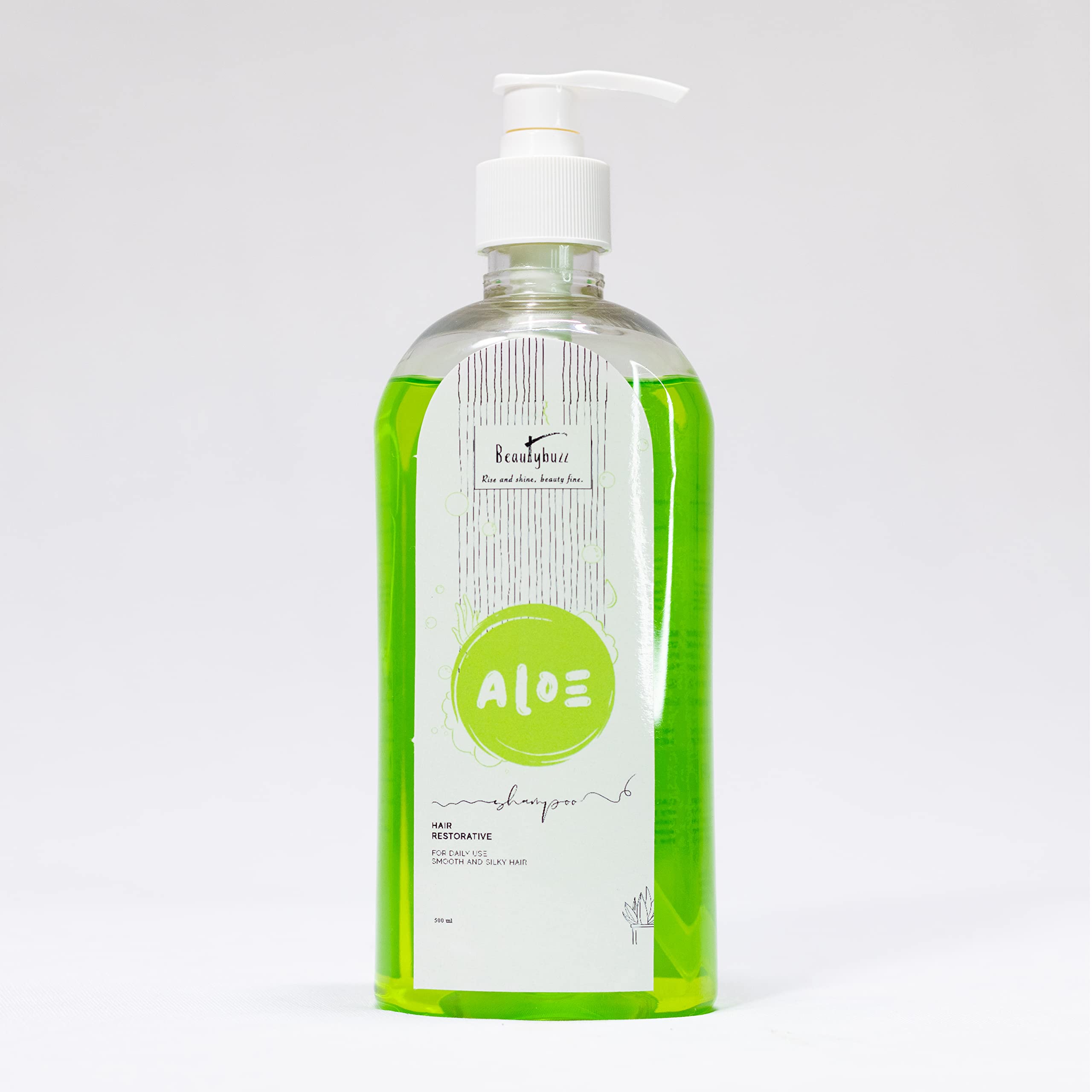Aloevera Shampoo Extract of Moringa & Methi | No Parabens & Sulphate | Helps in Hair Growth & Dandruff | Good For Healthy Hair Growth - 500ml-image-26