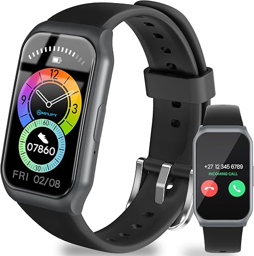 Amplify Lyra Series Smartwatch, Black