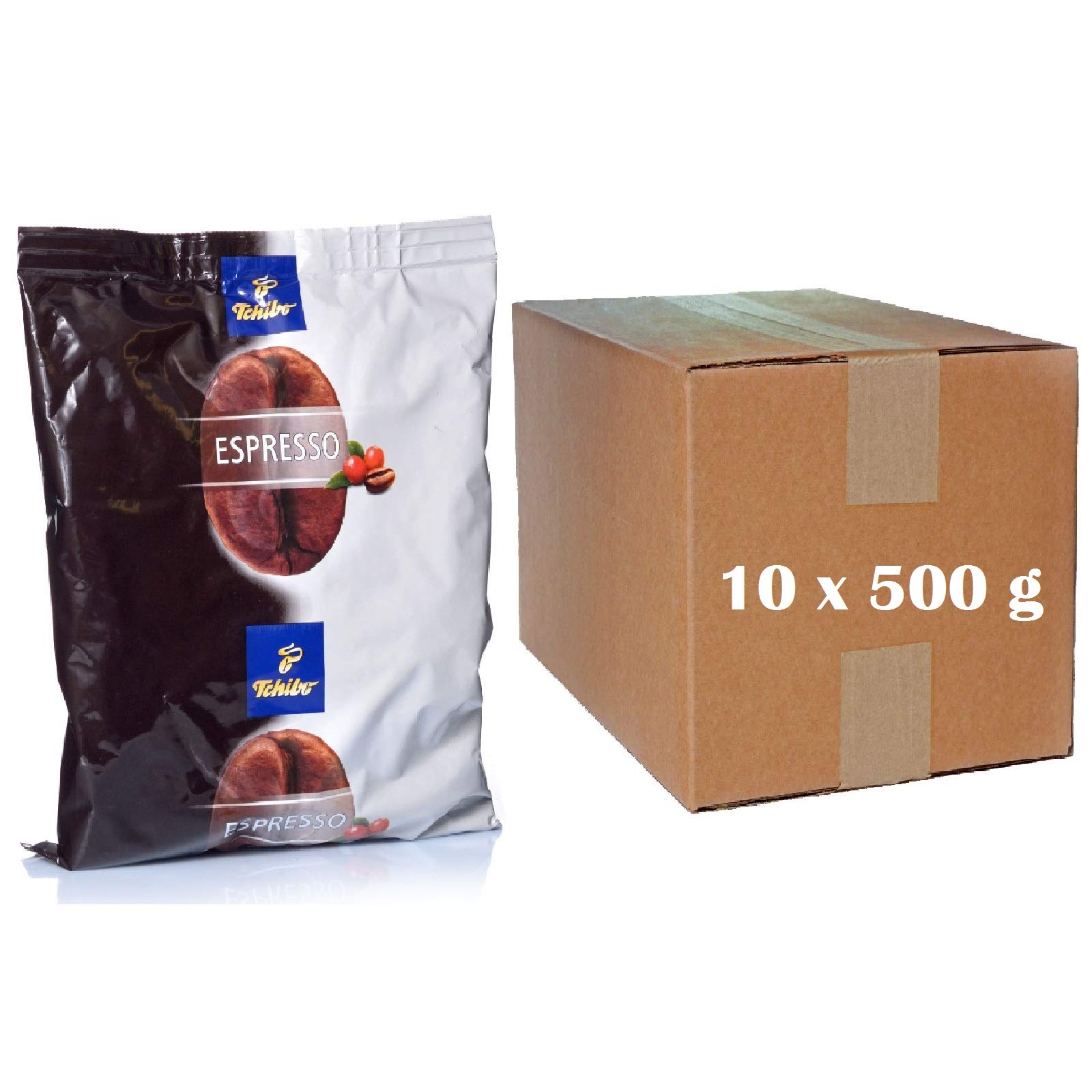 Tchibo Espresso Classico - 10 x 500g Kaffeebohnen